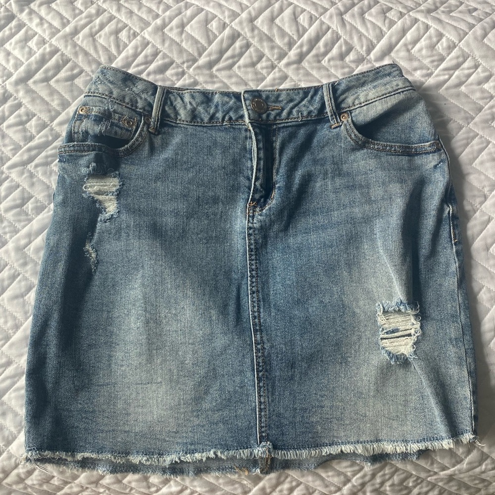 Denim skirt